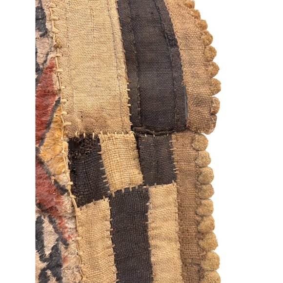 Antique Tribal Skirt Mens African Bark Textiles Kuba Dance - Picture 8 of 16